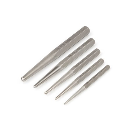 TEKTON Center Punch Set, 5-Piece (1/4-1/2 in.) PNC95002